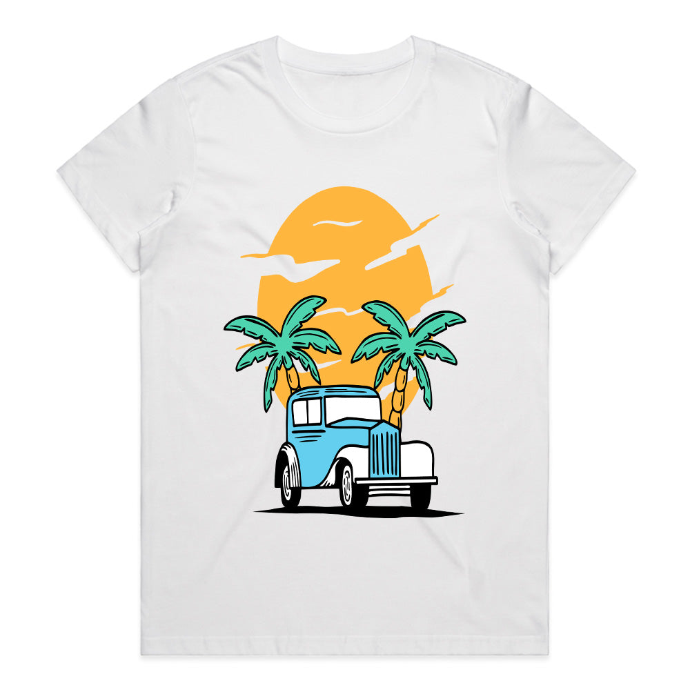 Retro Cruise: Sunset Vibes Tee