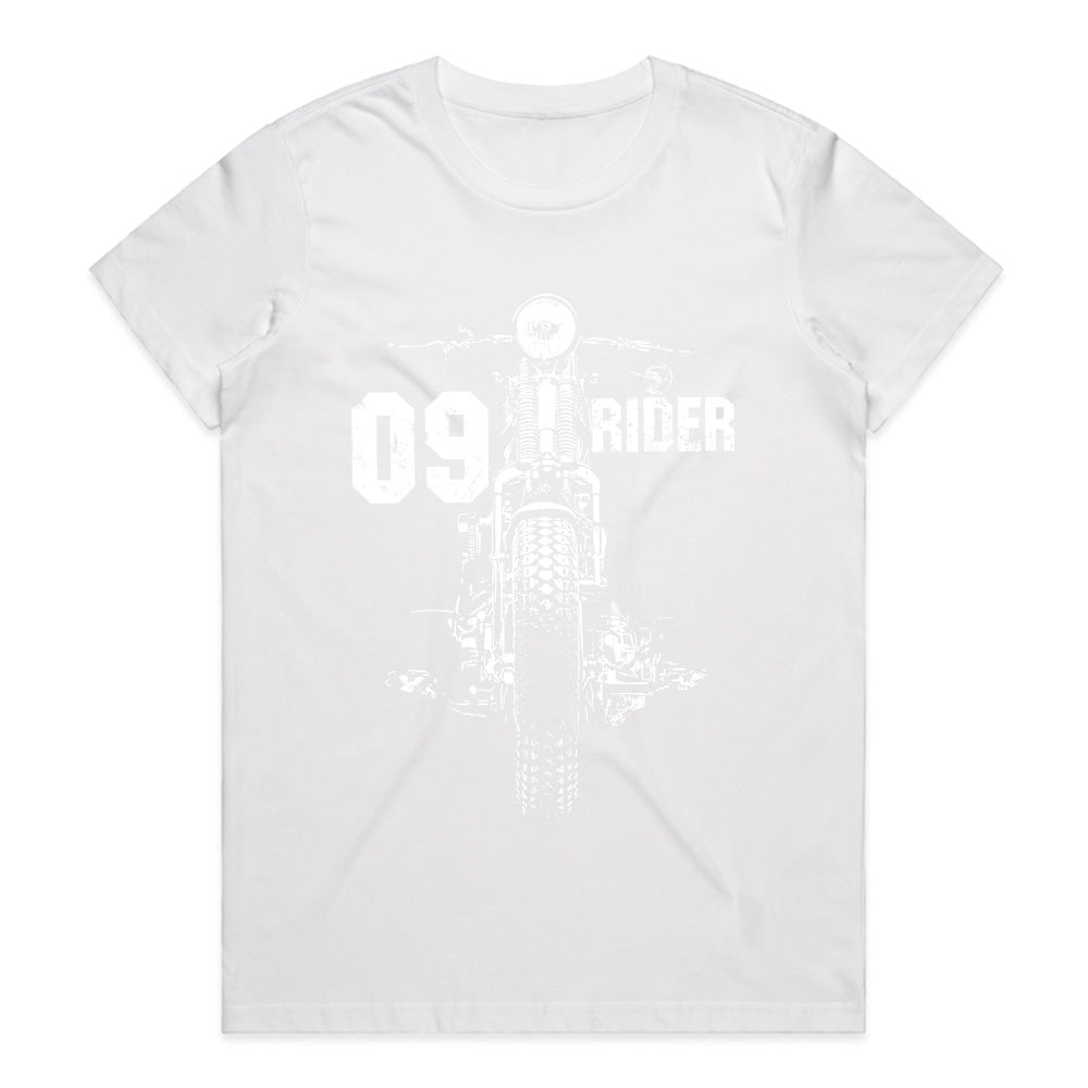 09 RIDER: Vintage Motorcycle Frontline Tee