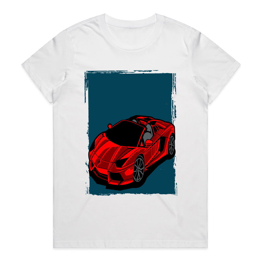 Velocity Red – Supercar Street Tee