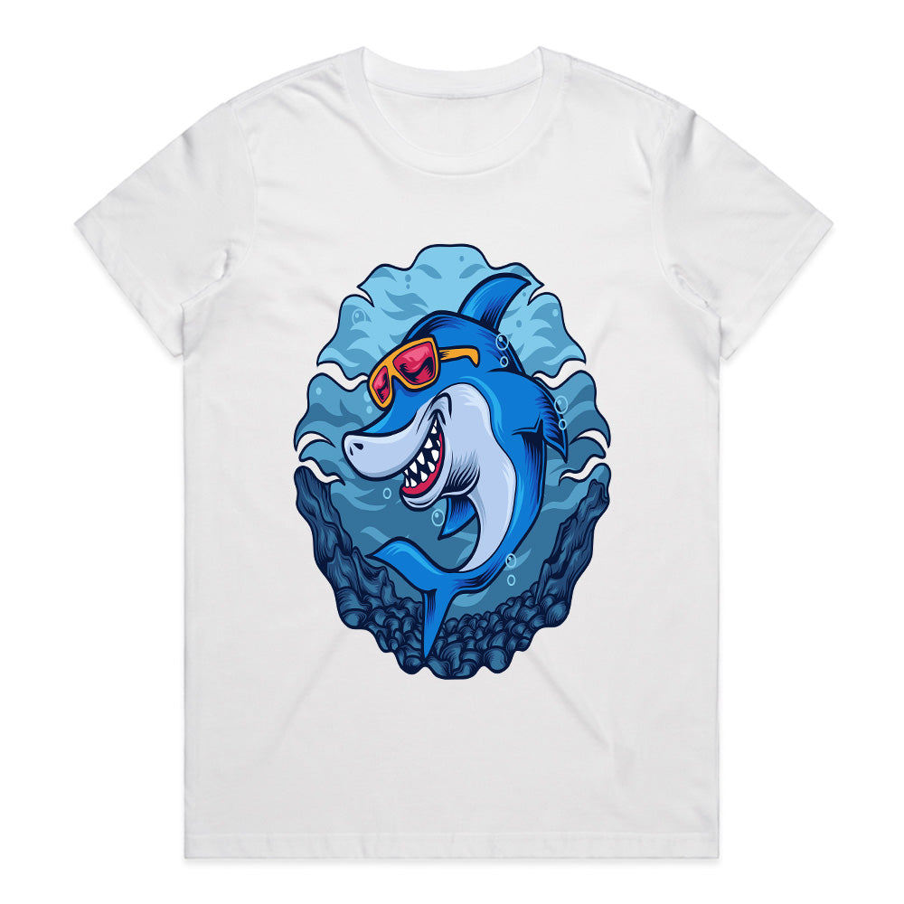 Chill Shark Vibes: Deep Sea Cool Edition