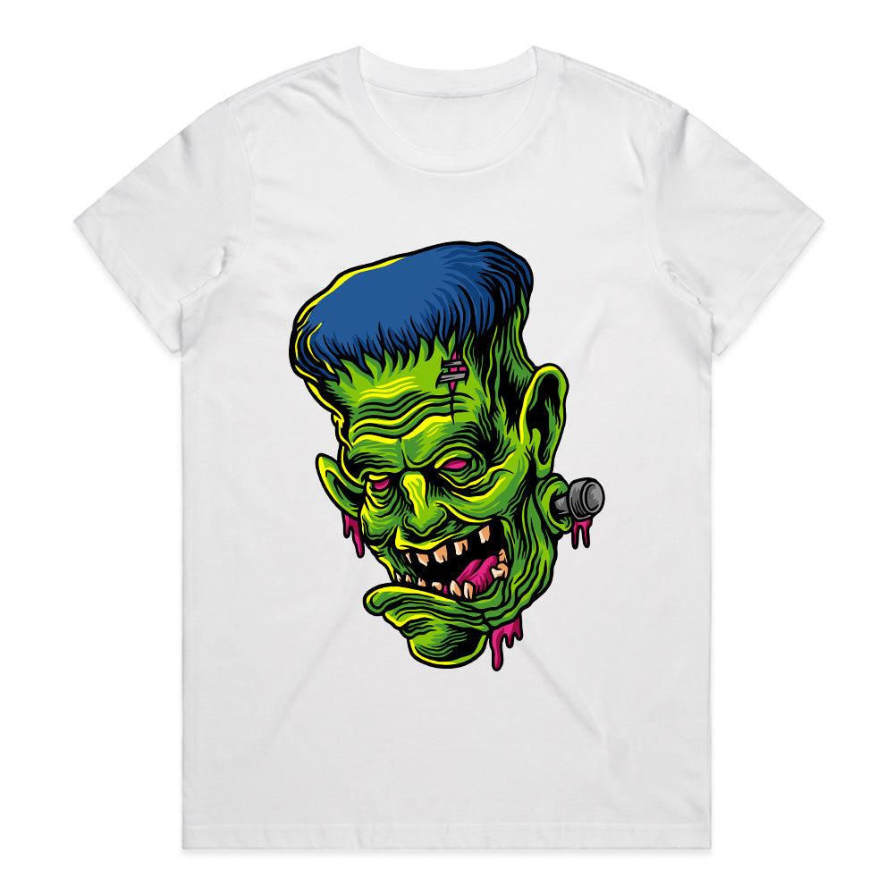 Neon Monster Madness: Retro Horror Tee