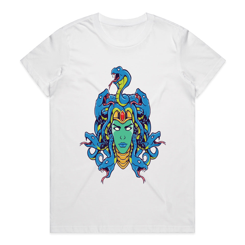 Medusa's Gaze: Serpent Queen Tee