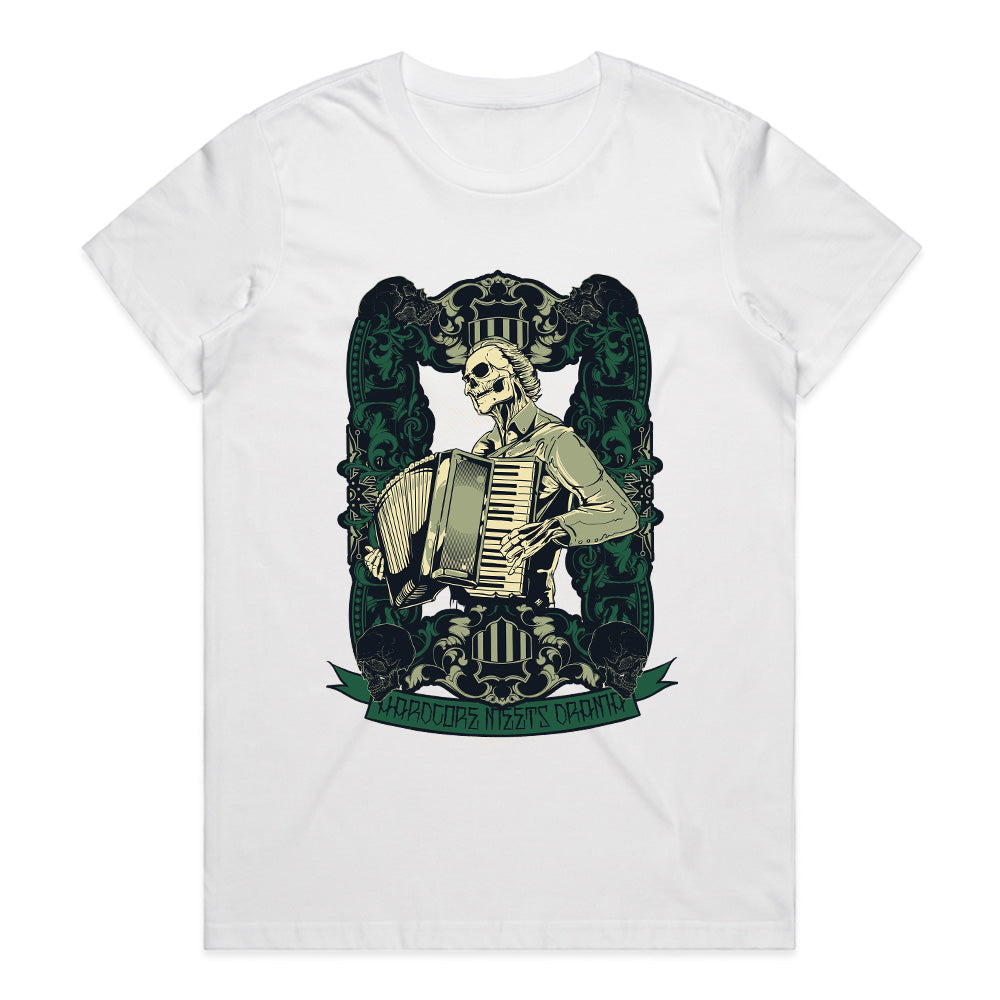 Skeleton Sonata: Death's Accordion Symphony Tee