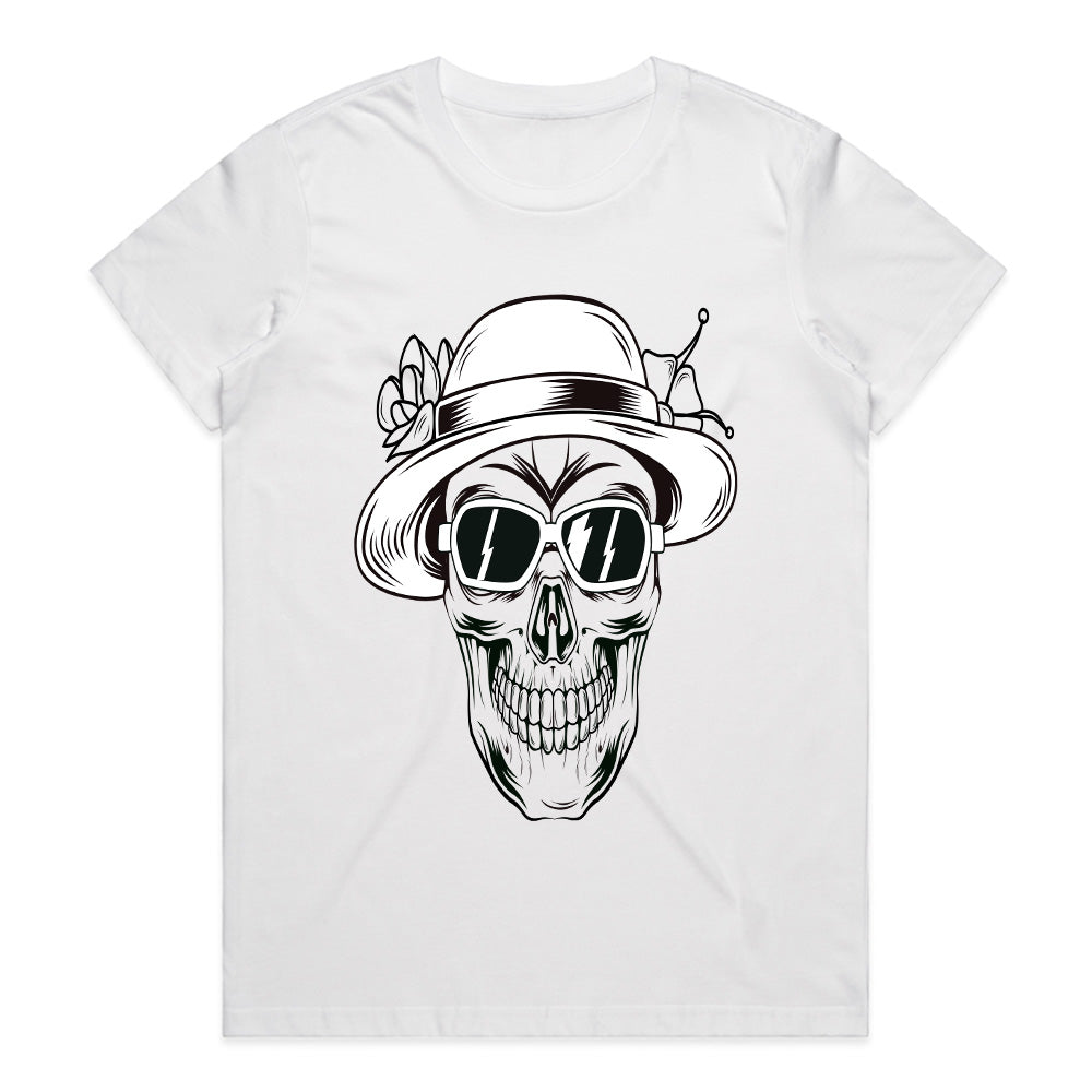 Electric Vibe Skull Tee