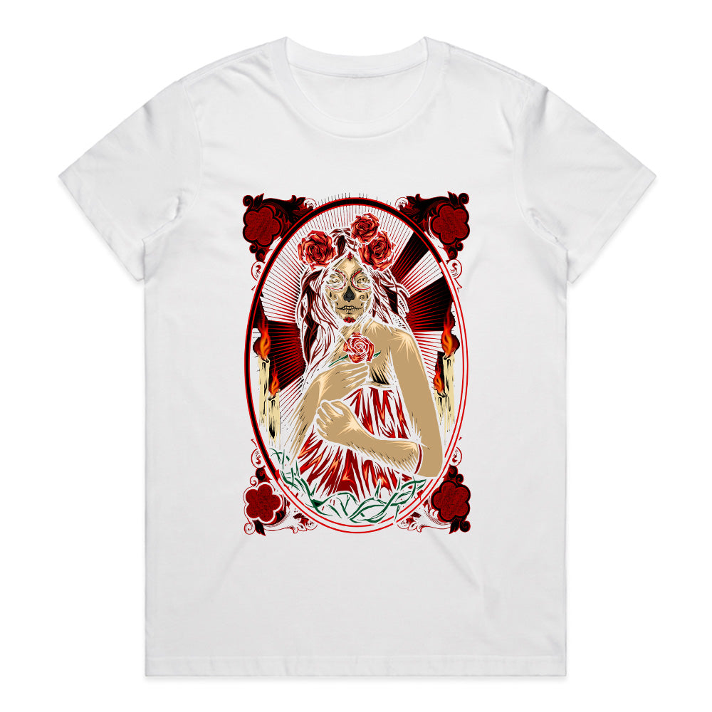 Crimson Rose of the Dead Tee