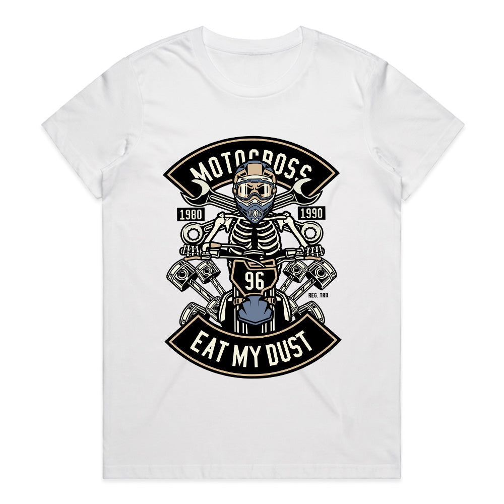 Dustborn Rider: Skeleton Motocross Legacy Tee