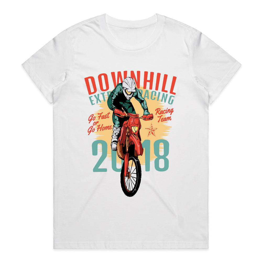 Downhill Extreme: Full Throttle Racer Tee