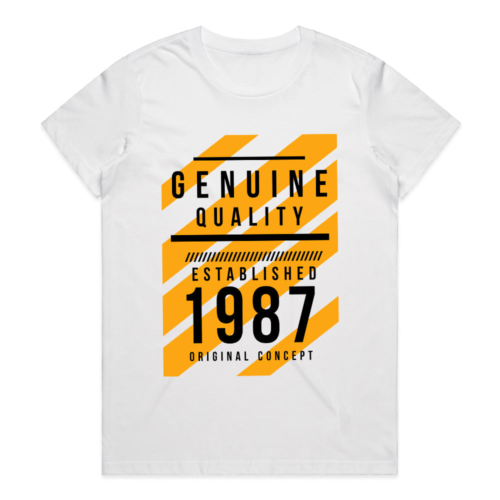 Genuine Quality 1987: Retro Urban Sweatshirt
