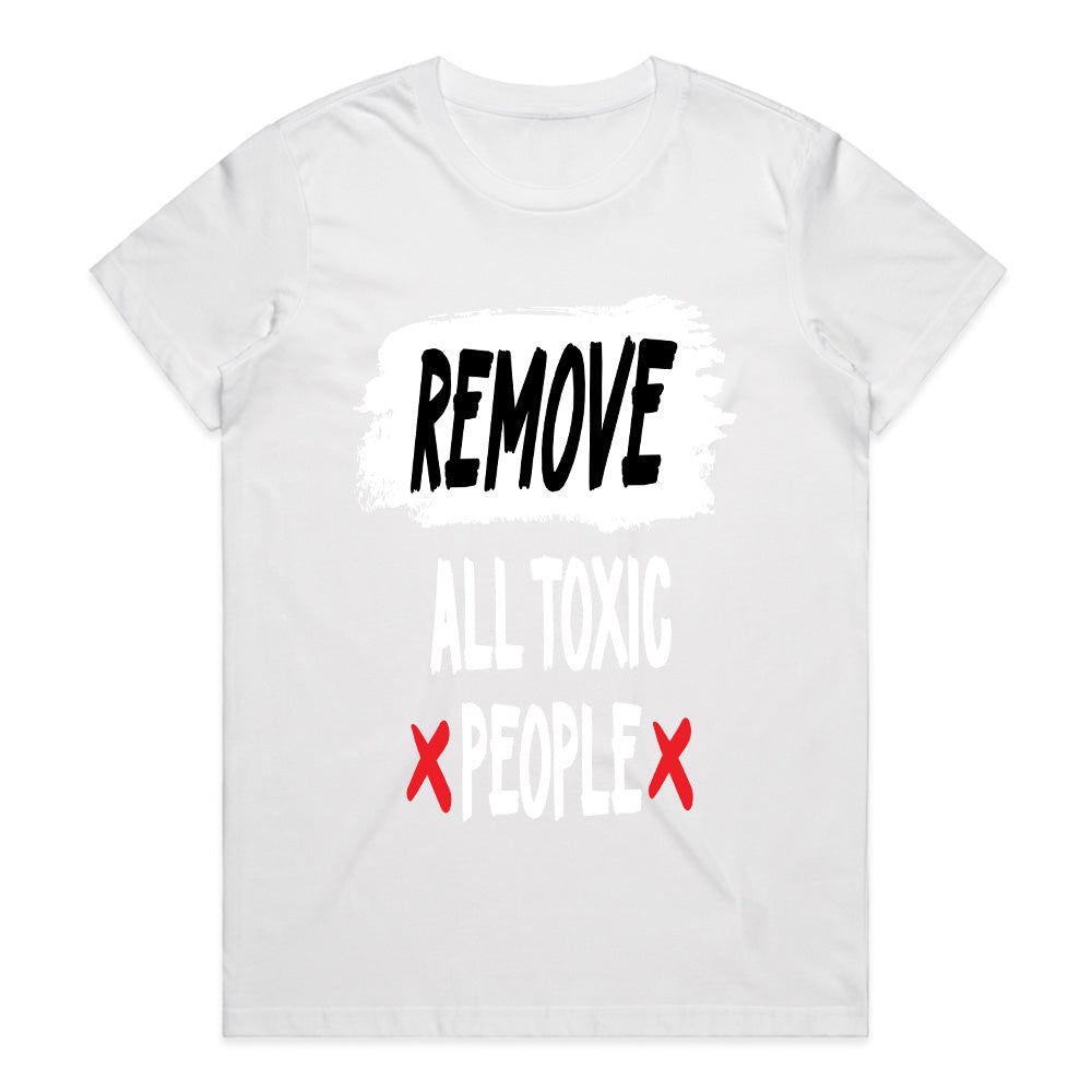 Toxic-Free Zone: Statement Survival Tee