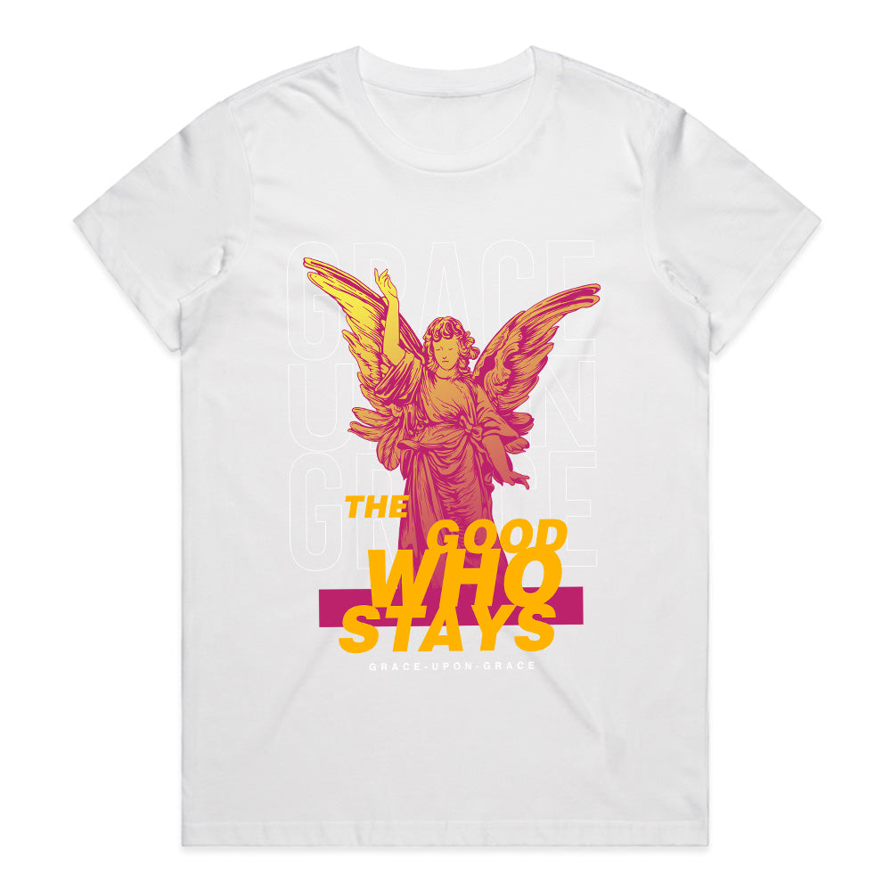 Grace Who Stays: Divine Presence Graphic Tee