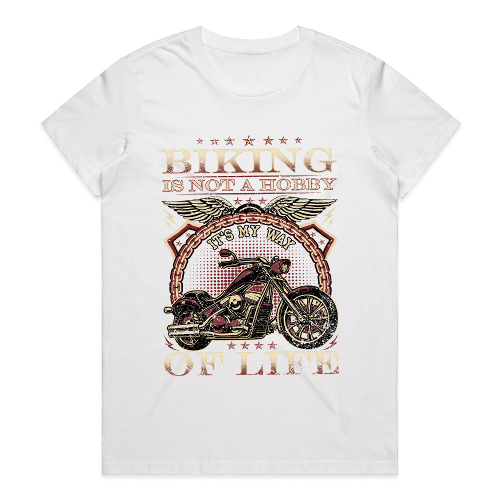 Biking Way of Life: Ultimate Rider's Statement Tee