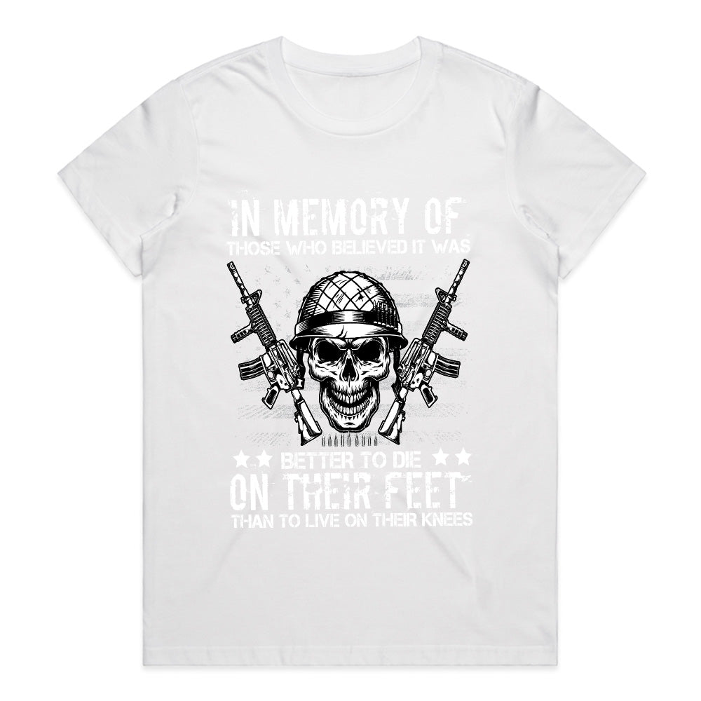Valor and Honor: Stand Tall Warrior Tribute Tee