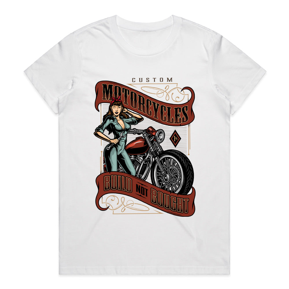 Built Not Bought: Custom Motorcycle Pride Tee