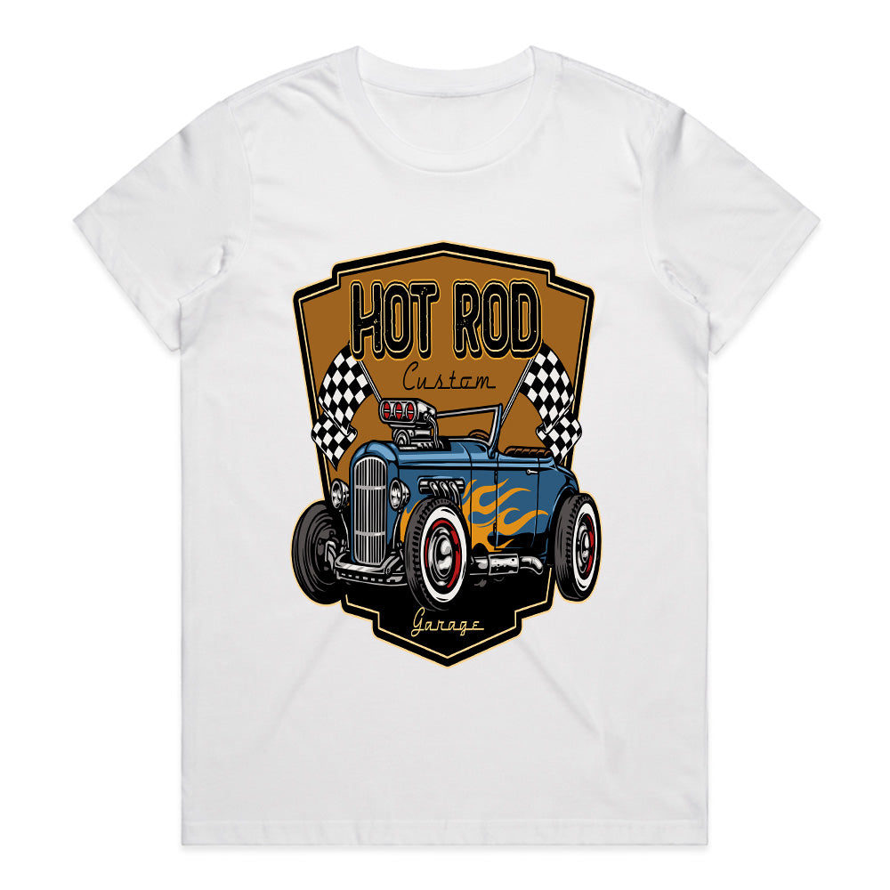 Vintage Hot Rod Custom Garage Tee