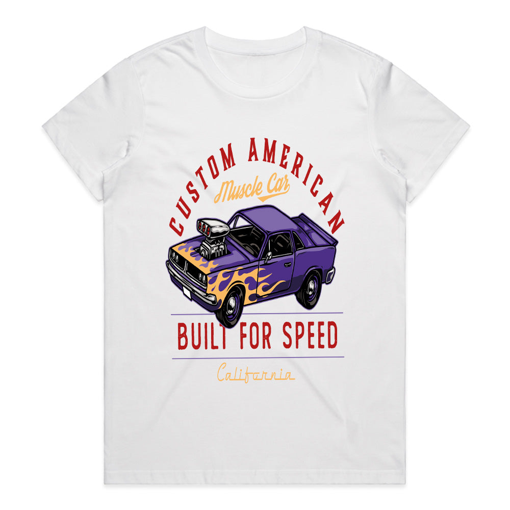 Built For Speed: American Muscle Car Tee