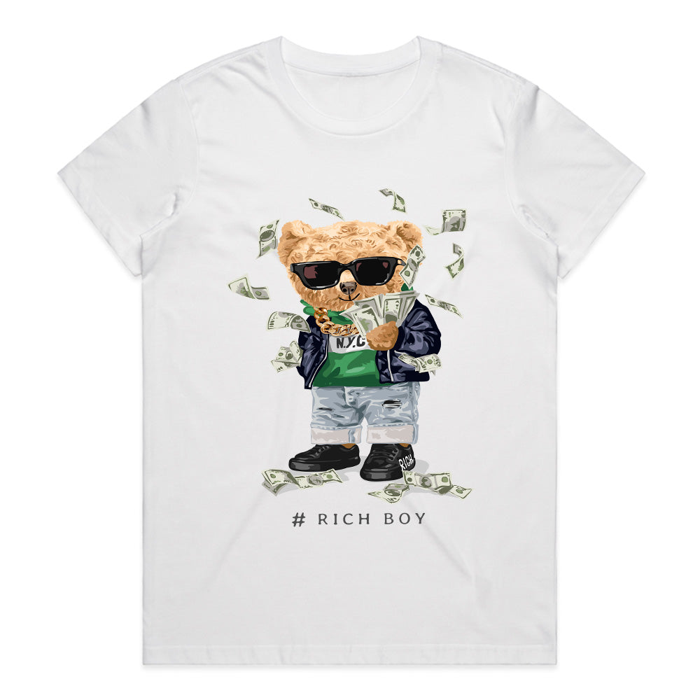 Rich Boy Bear: Street Money Vibes Tee