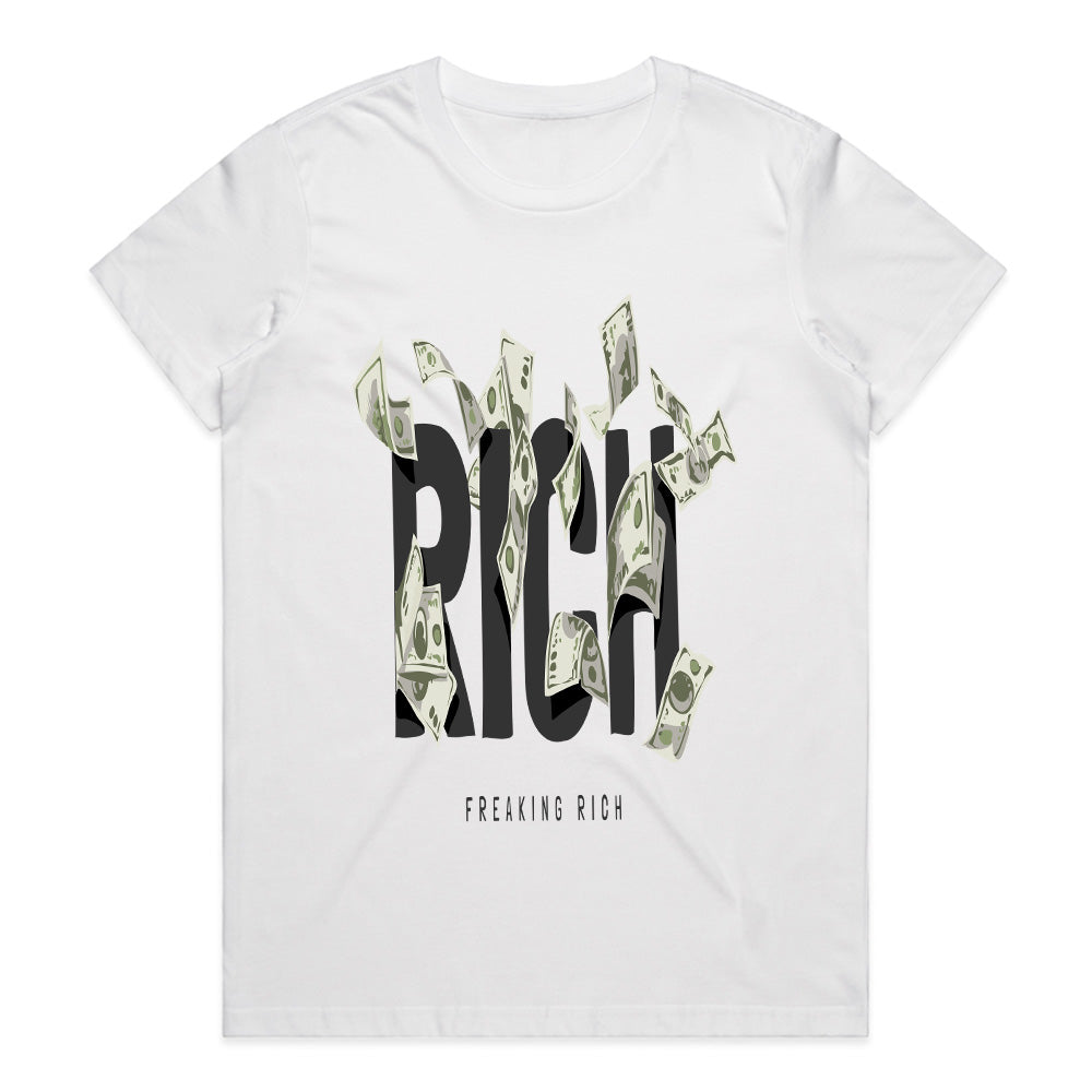 Freaking Rich: Money Rain Tee