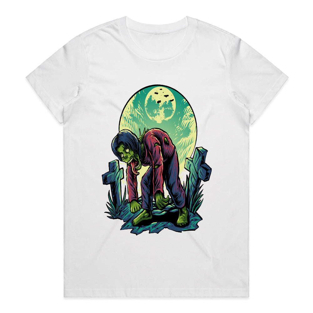 Moonlit Awakening Zombie Tee