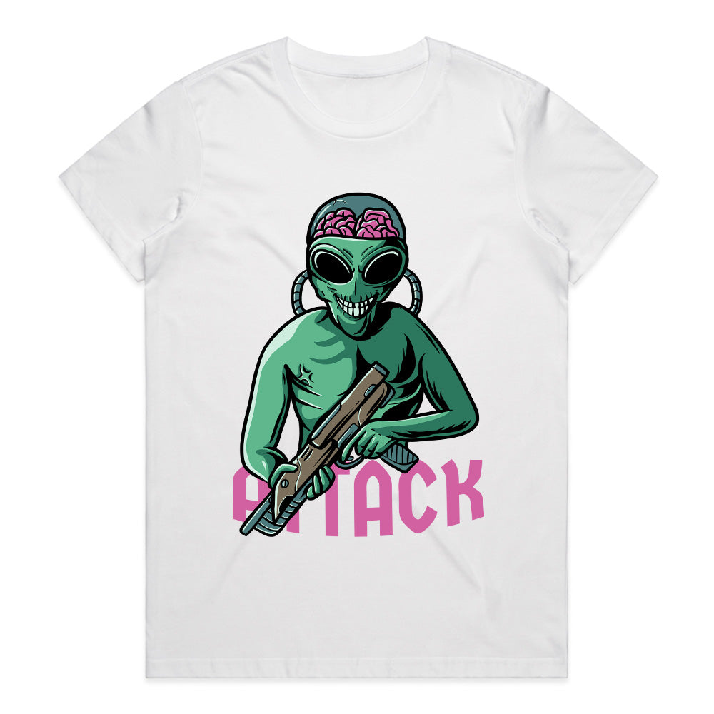 Intergalactic Offense: Alien Attack Tee