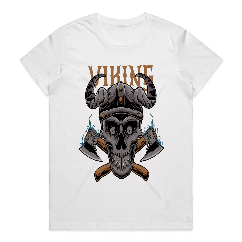 Skull of Valhalla: Viking Fury Tee