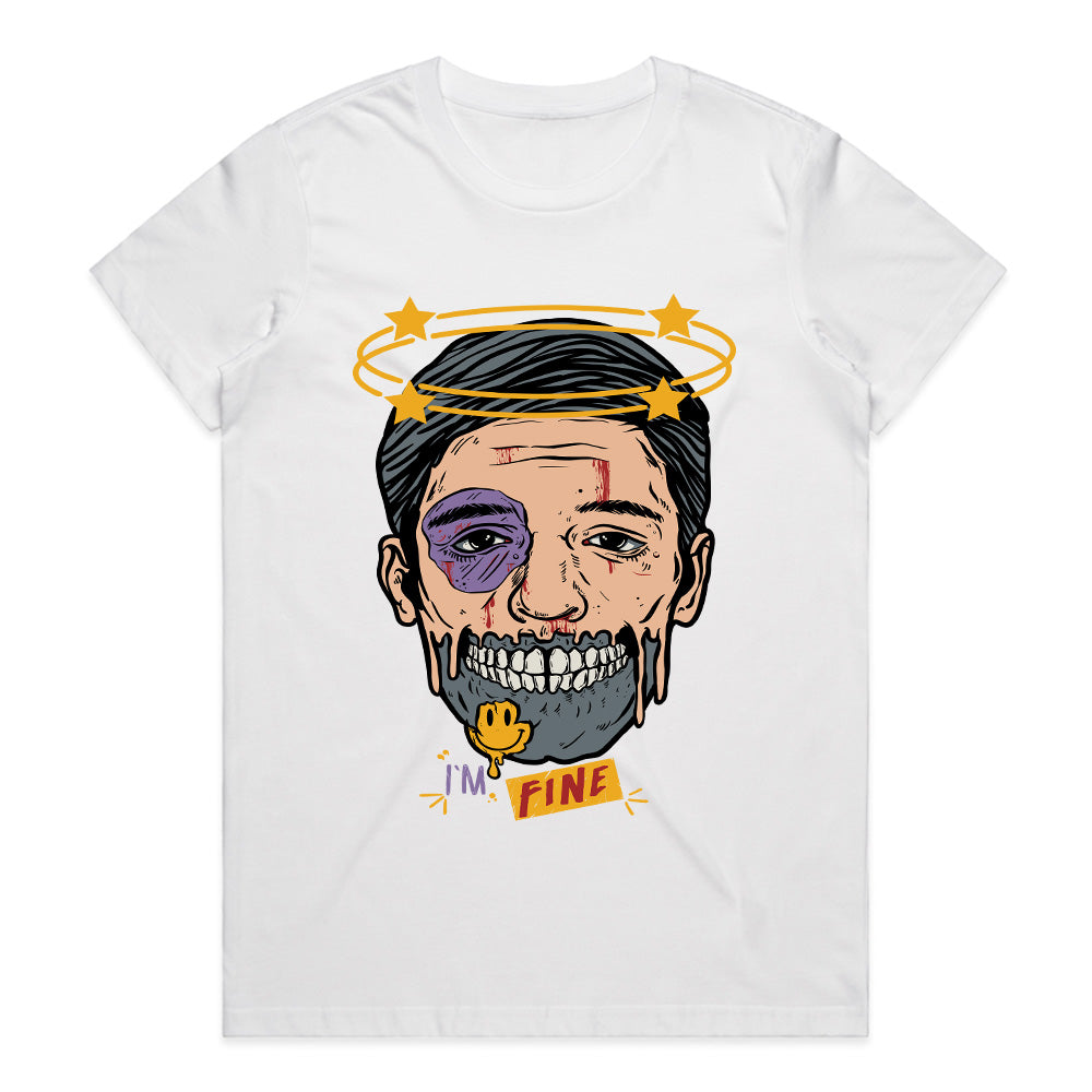 Smiling Scars – “I’m Fine” Expression Tee