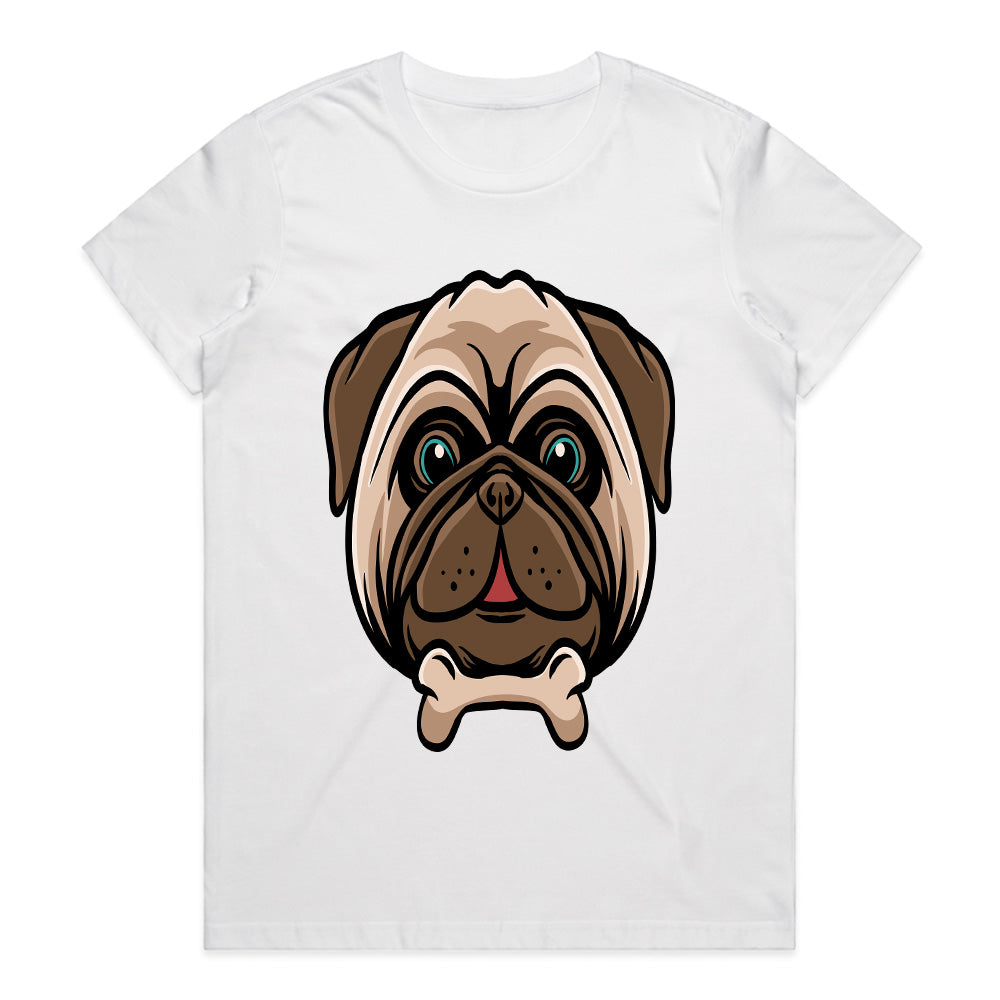 Bone Buddy – Pug Love Tee
