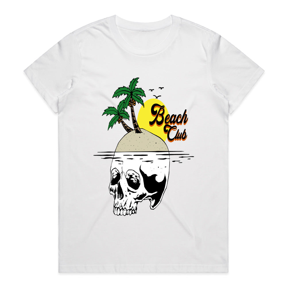 Dead Heat – Skull Island Beach Tee