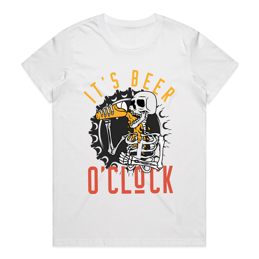 Brew to the Bone – Beer O'Clock Tee