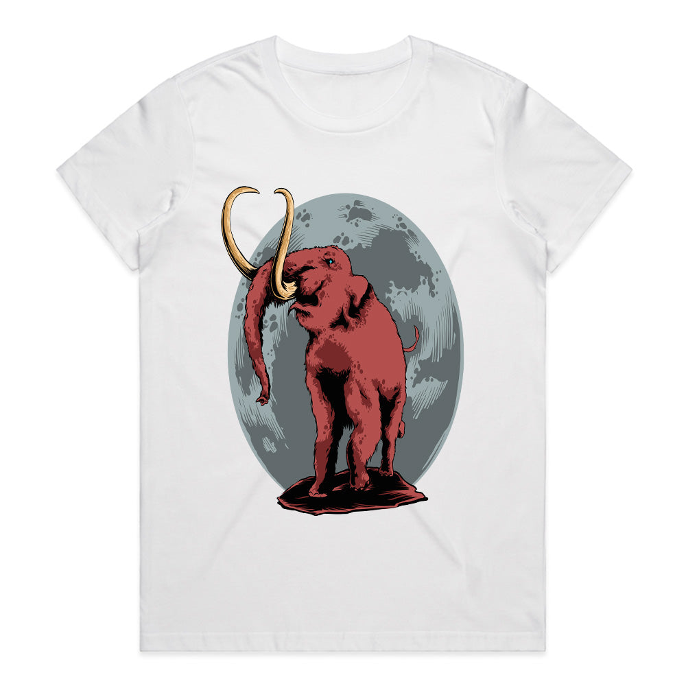 Lunar Mammoth – Prehistoric Night Tee