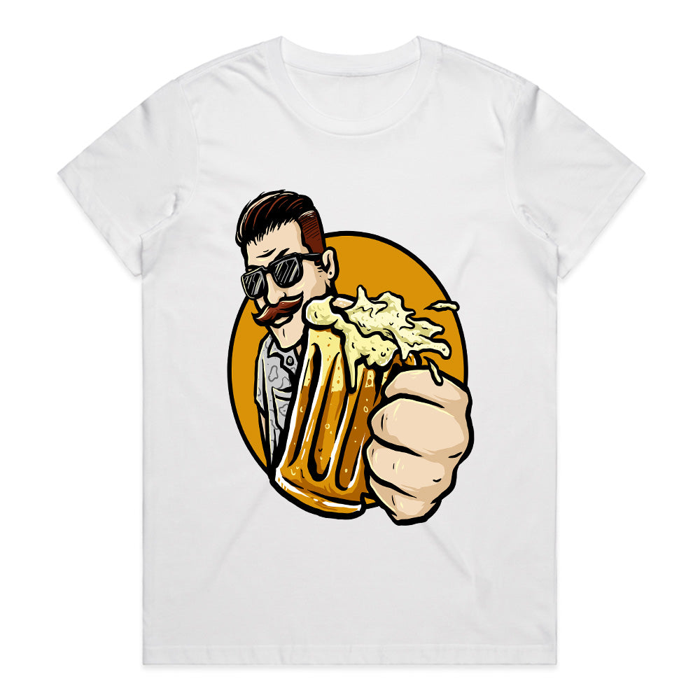 Cheers, Bro! – Hipster Pint Vibes Tee