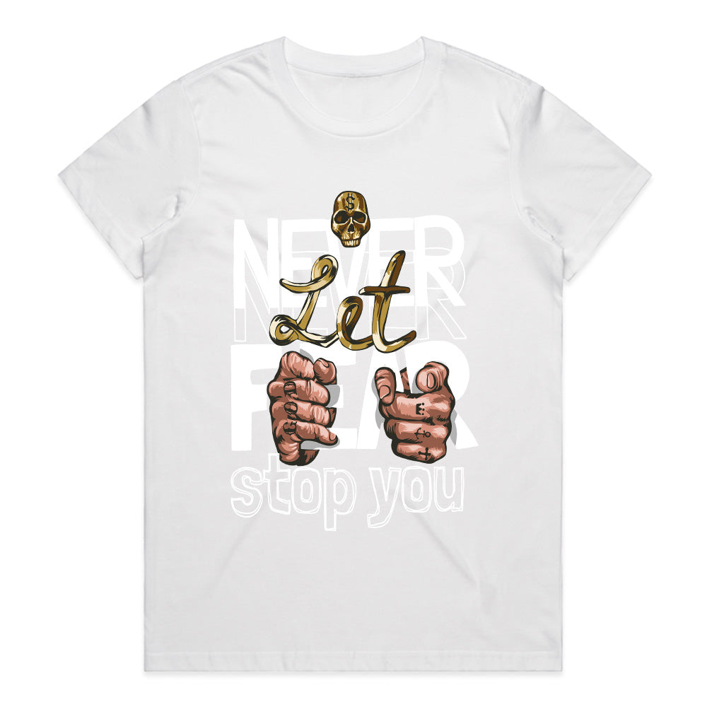 Fearless Grip: Never Let Fear Stop You Tee
