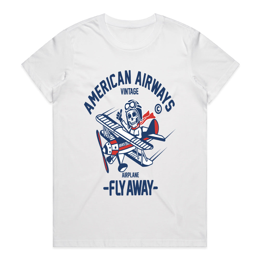 Fly Away Vintage Pilot Tee