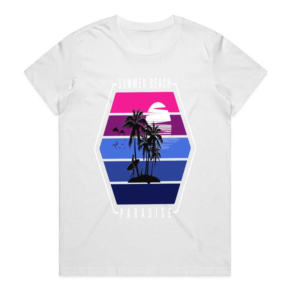 Neon Horizon: Summer Paradise Tee