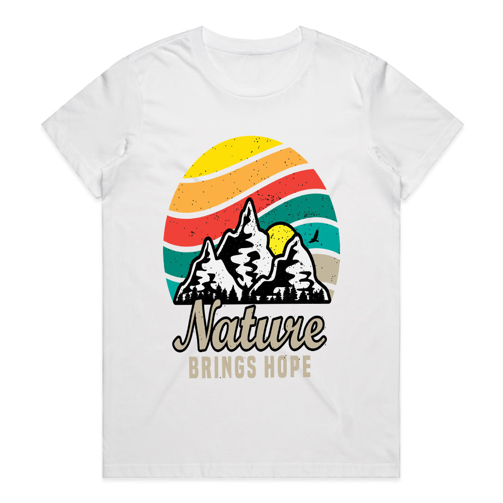 Hope on the Horizon Tee – Inspired by Nature’s Spirit