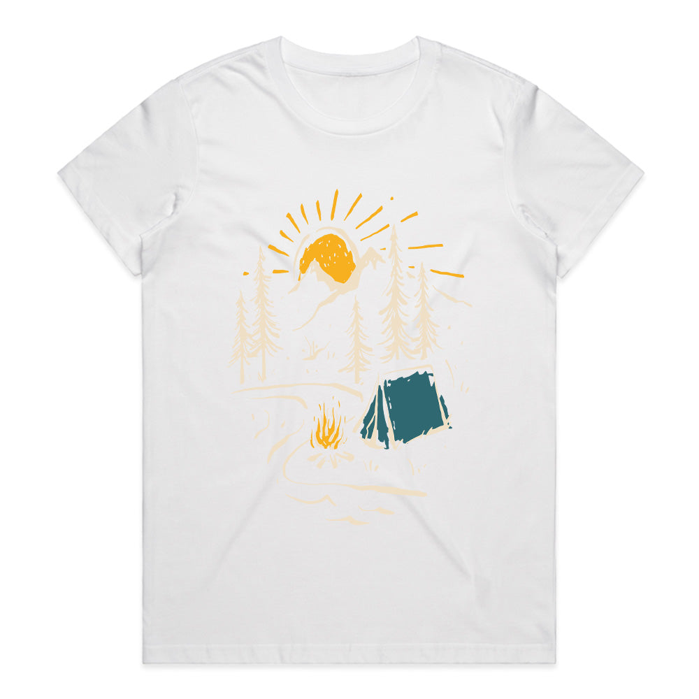 Campfire Serenity: Into the Wild Tee
