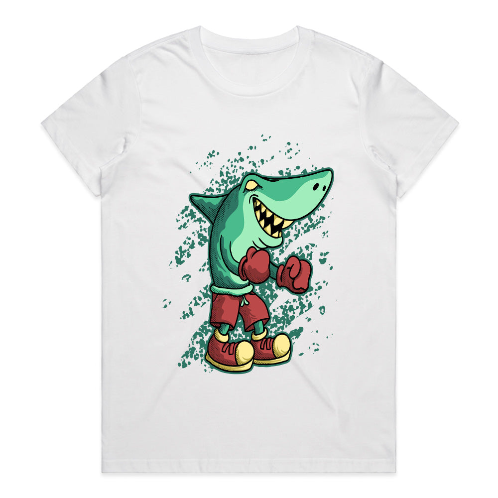Knockout Jaws – Boxing Shark Tee
