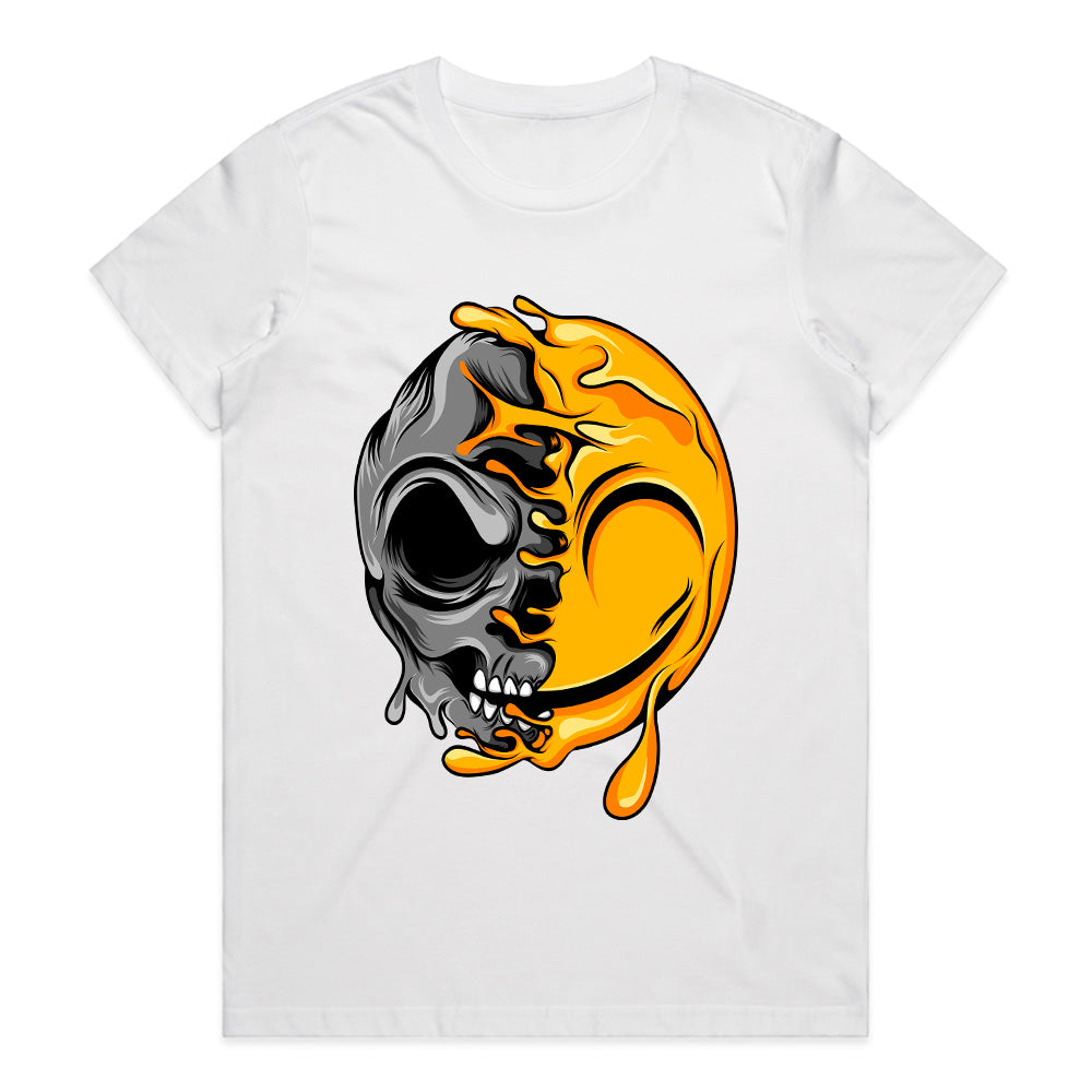 Melted Balance – Duality Skull Tee