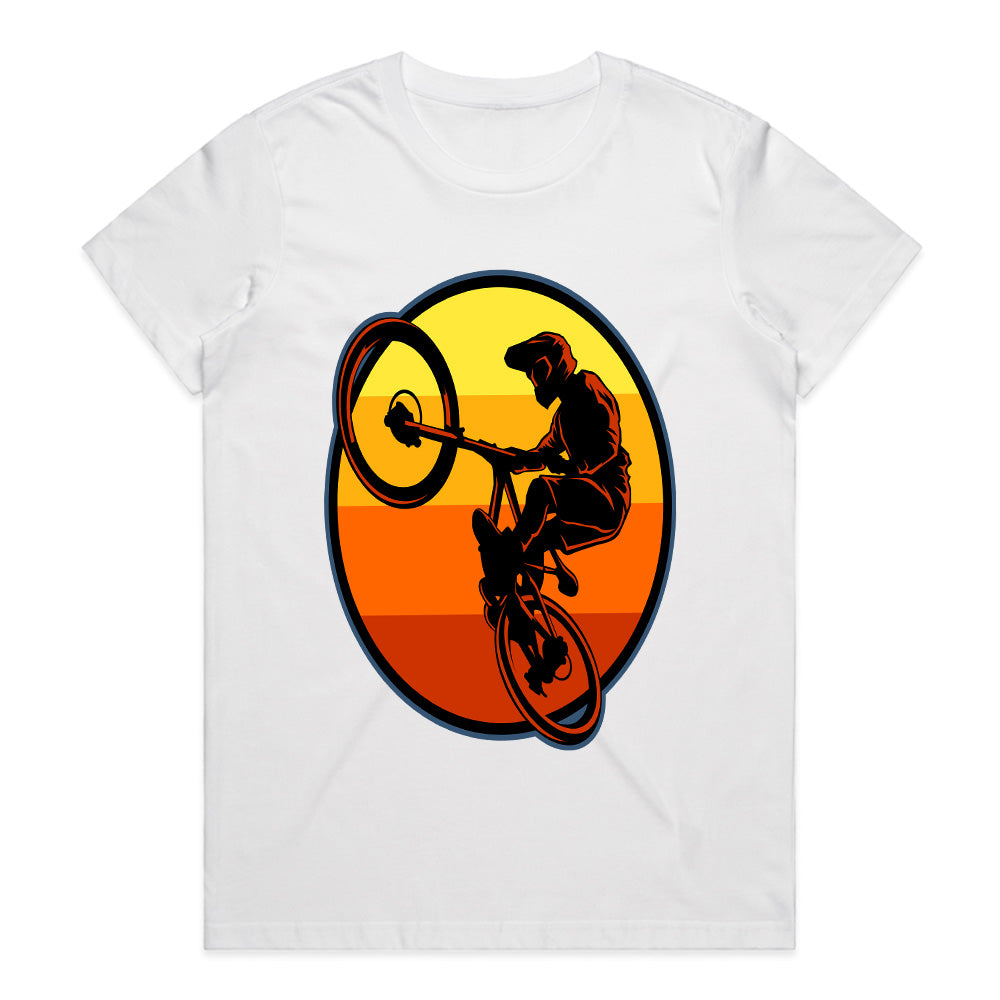 Sunset Wheelie – Freestyle Rider Tee