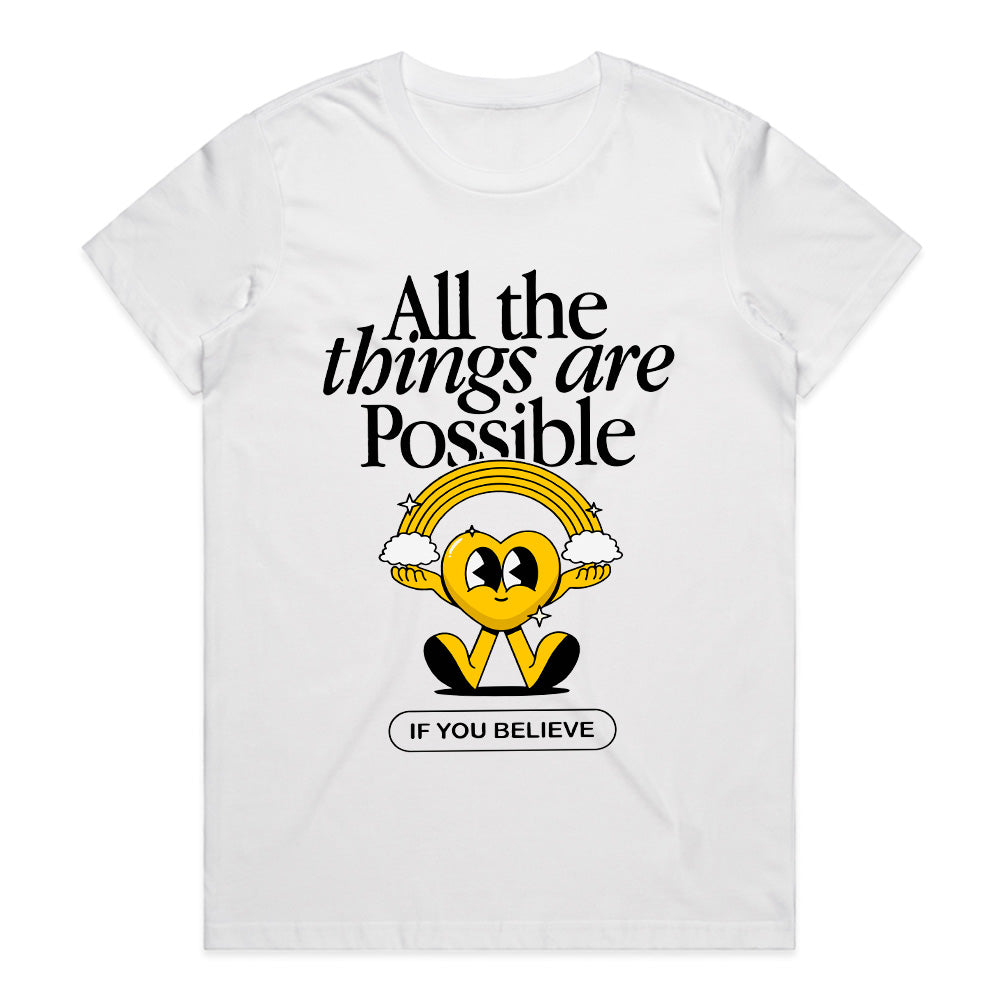 Limitless Belief: All Things Are Possible Tee