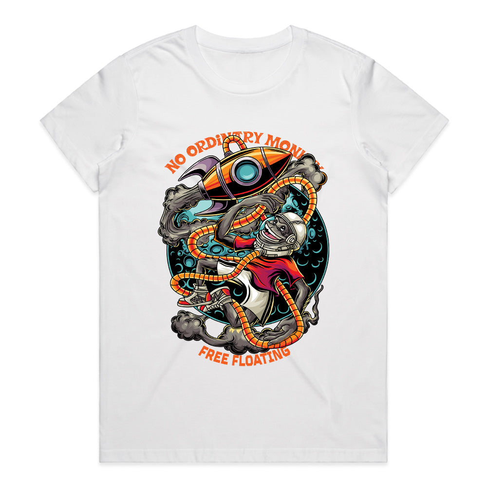 Zero-G Primate: No Ordinary Monkey Tee