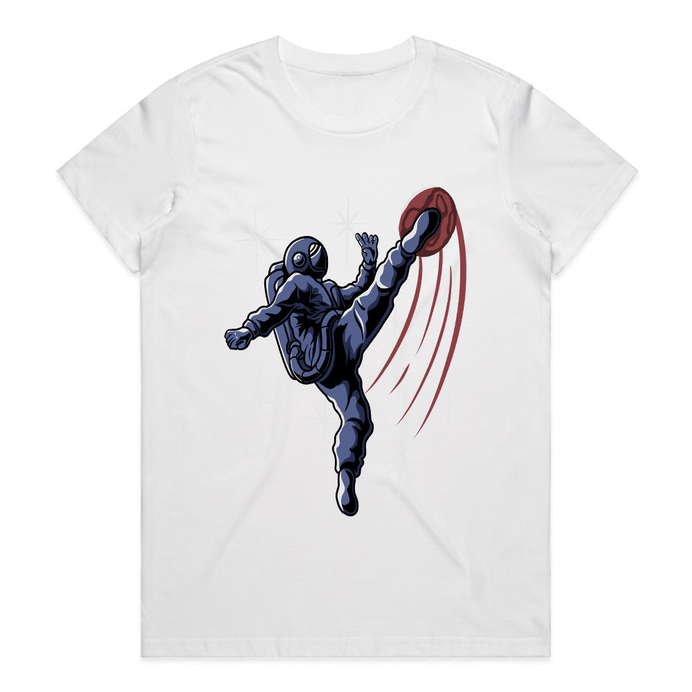 Cosmo Kick: Intergalactic Striker Tee