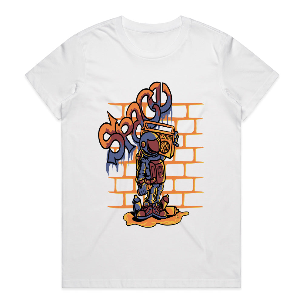 Brick Beats: Space Graff Hustle Tee