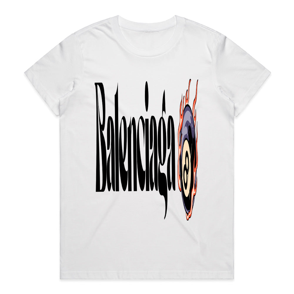 Blazing Eight: Inferno Street Luxe Tee