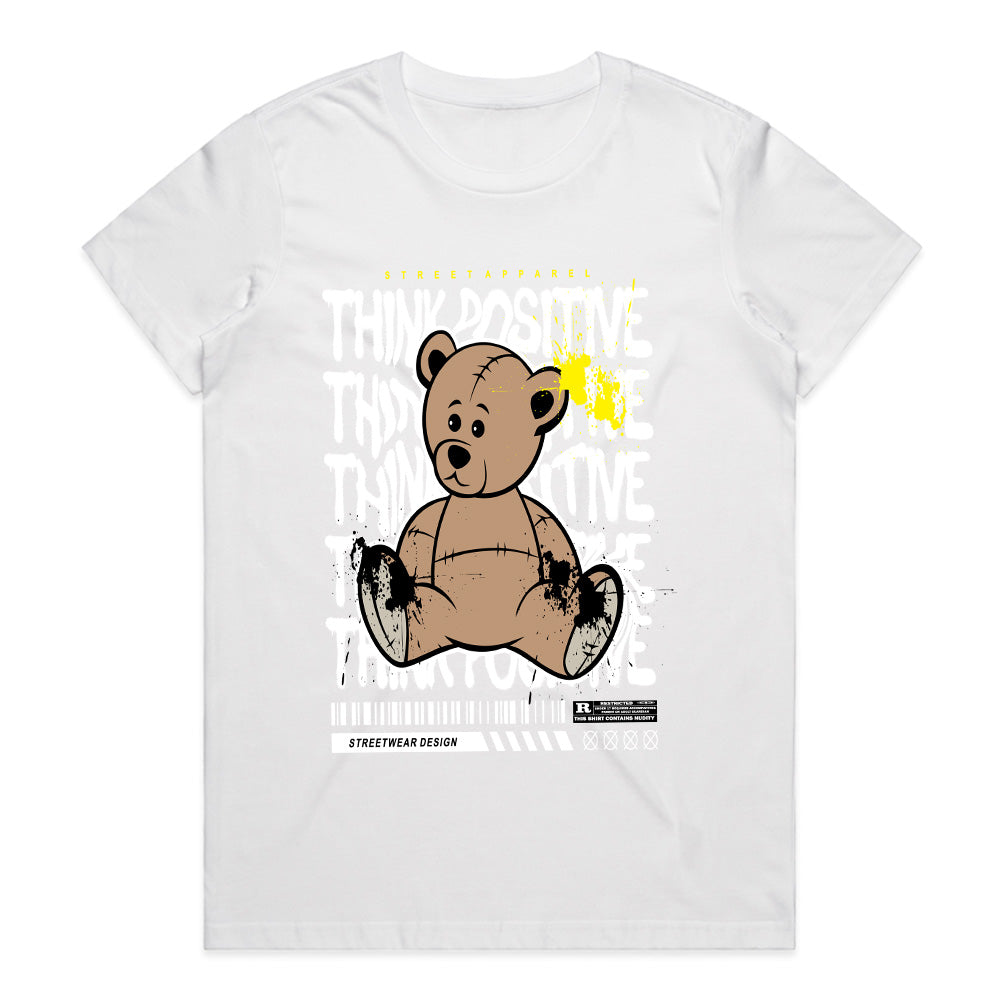 Grime & Grit: Think Positive Bear Tee