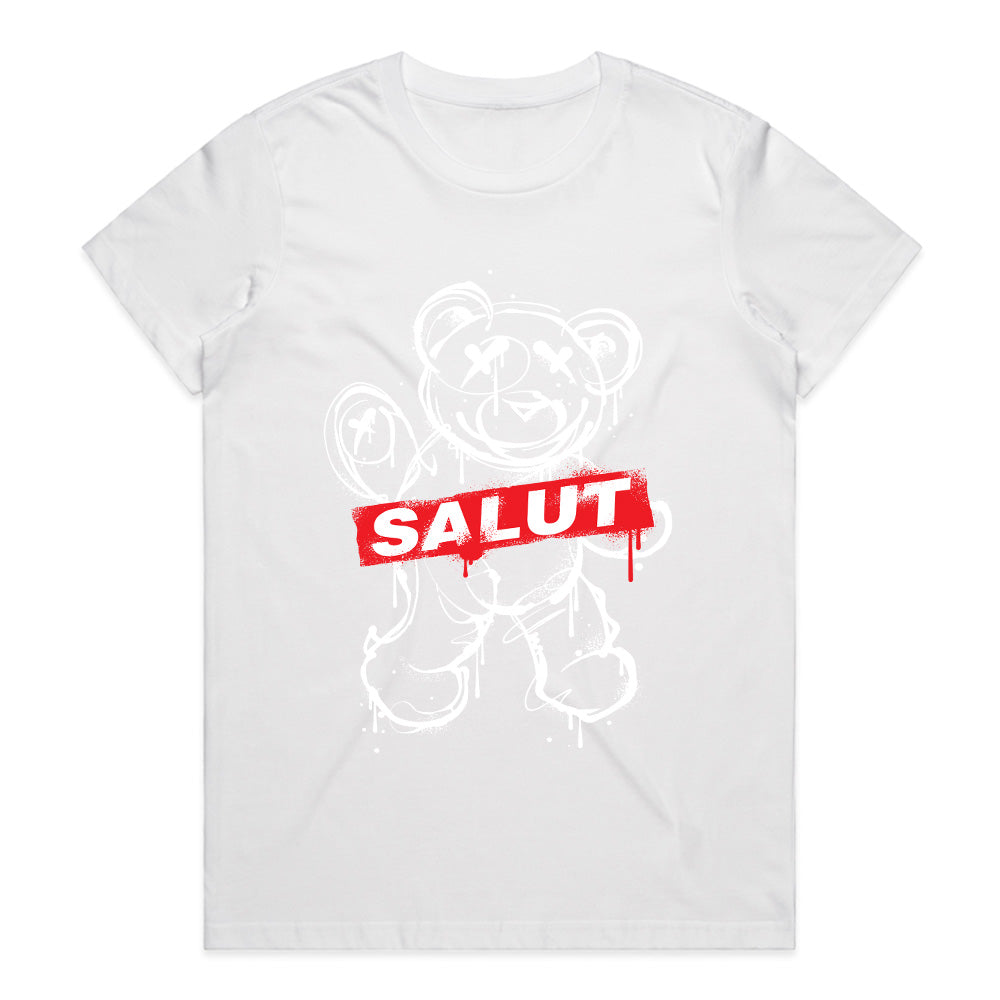 Graffiti Greet: Salut Bear Tee