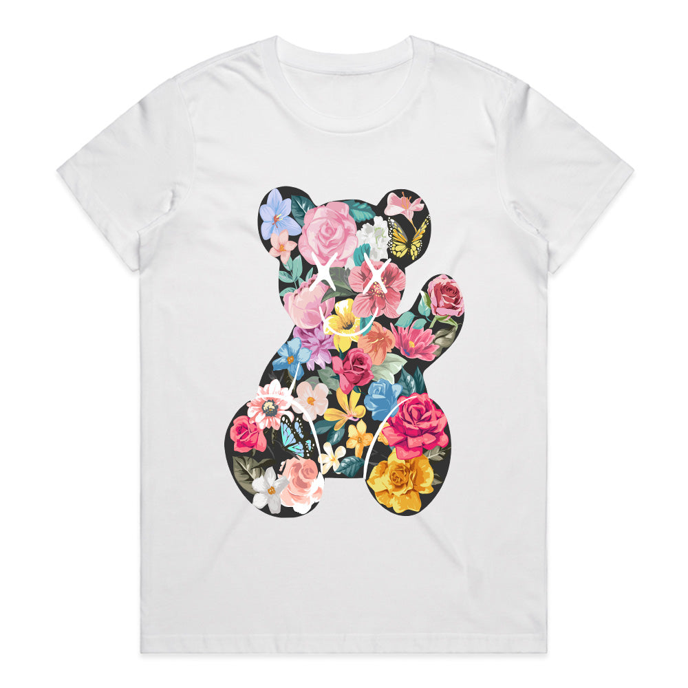 Bloom Bear: Floral Soul Tee