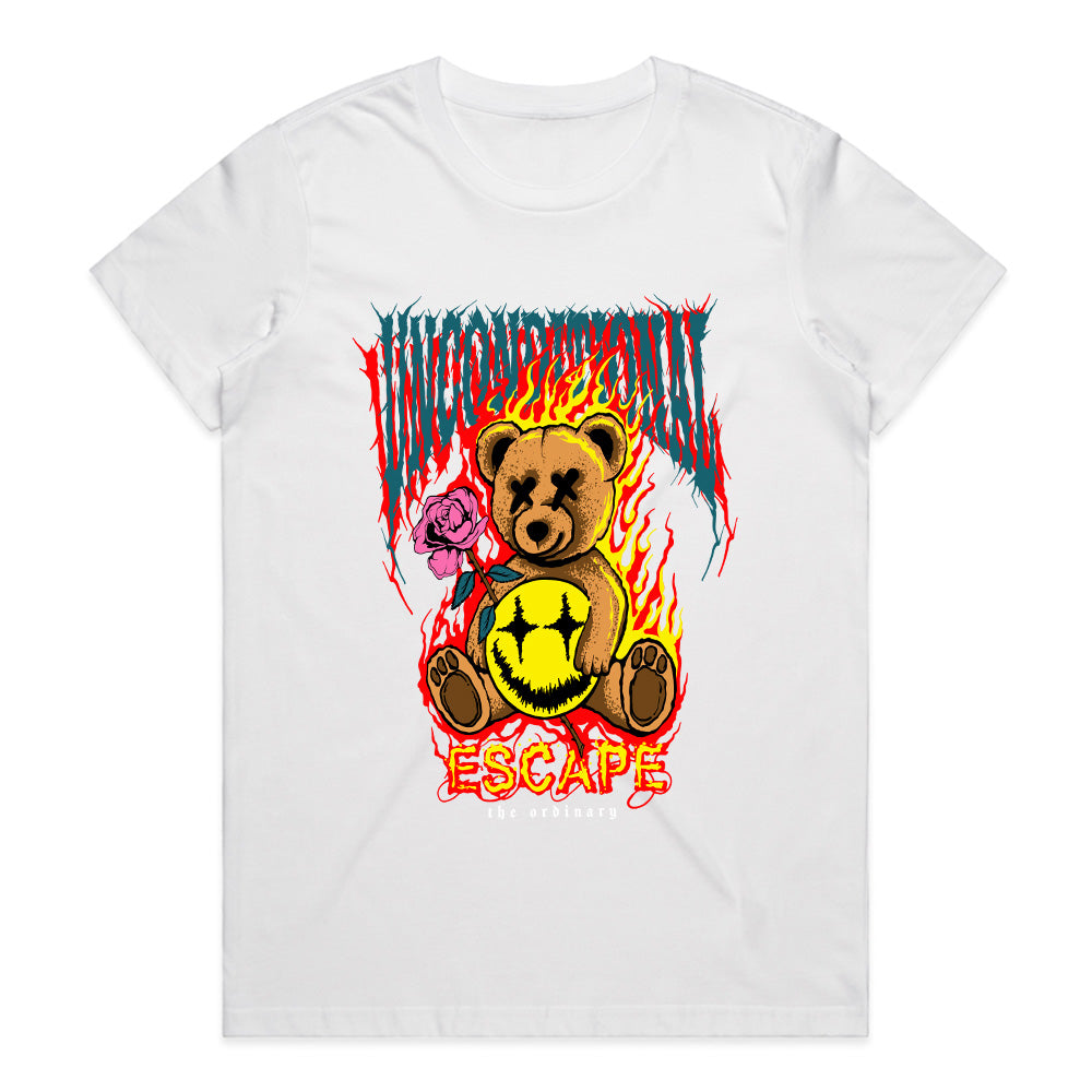 Unconventional Blaze – Escape the Ordinary Bear Tee