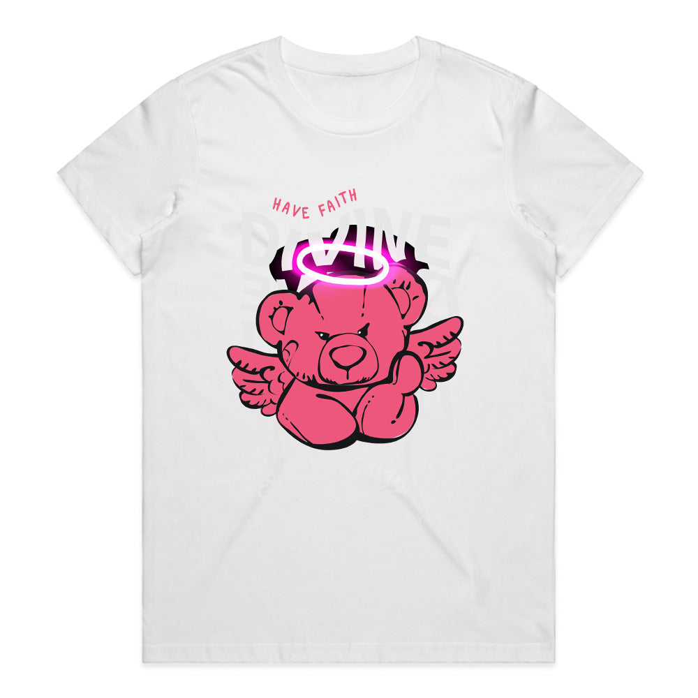 Divine Drift: Angel Bear Serenity Tee