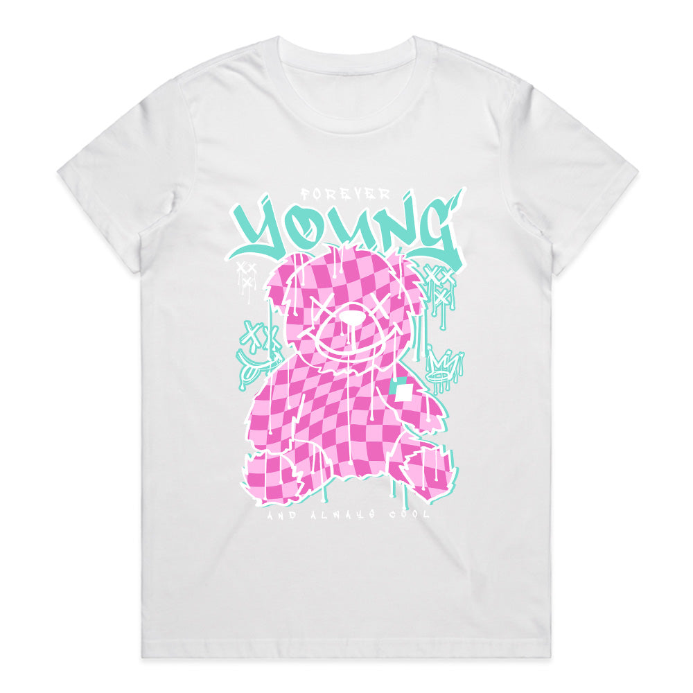 Pixel Pup – Forever Young Hype Tee