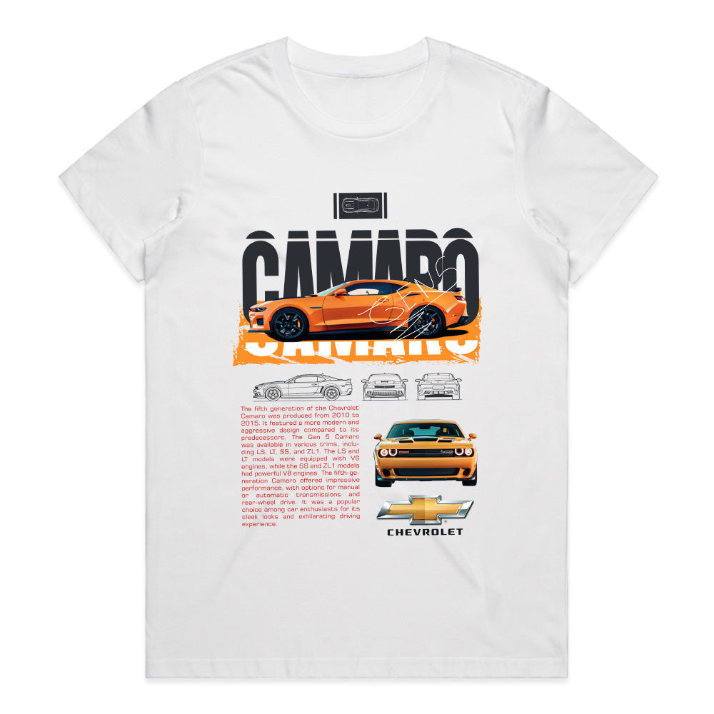 Chevrolet Camaro Muscle Car Graphic T-Shirt